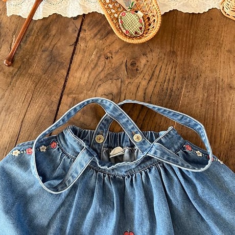 [予約] Blue May Jumper Skirt/ OREN by Hibyebebe