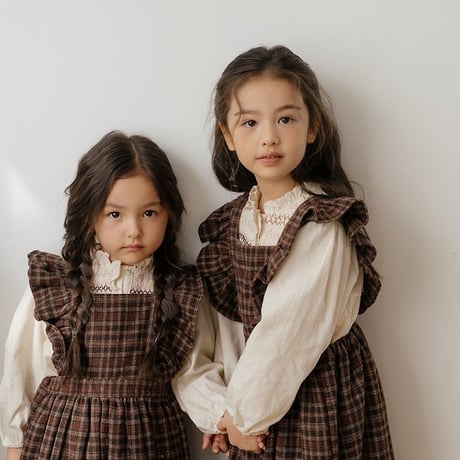 [予約] Solen Suspenders Dress/ OREN by Hibyebebe