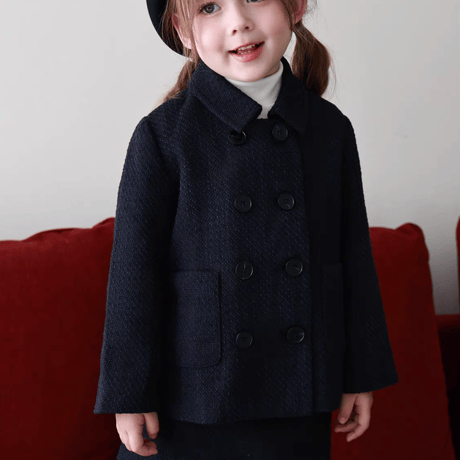 [予約] Regent Navy Jacket & Skirt Set
