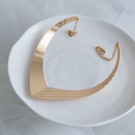 [予約] Golden Dune Collar Necklace