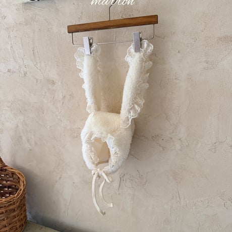 [予約] Rabbit Bonnet/ marron