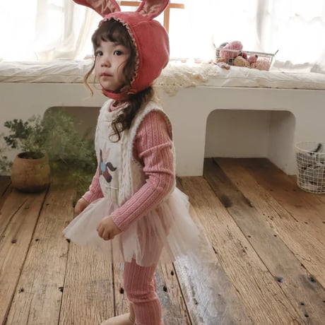 [予約] Winter rabbit hat /  Puella FLO