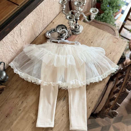[予約] Kra Cancan Tutu (Fleece-Lined)/ marron