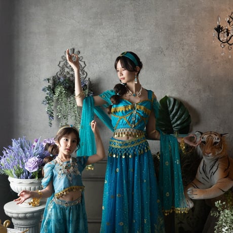 [予約] Royal Turquoise Dress (Adult)