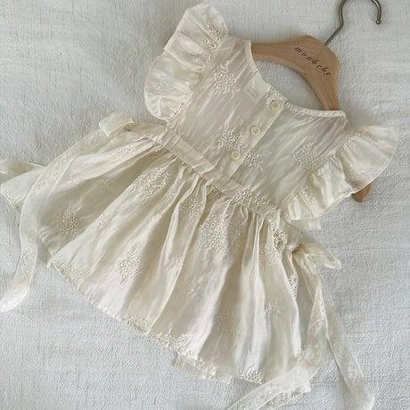 [予約] Lily Layered Dress (Baby) / Monbebe