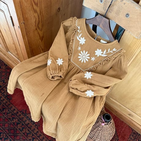[予約] Dore Fleur dress/ OREN by Hibyebebe