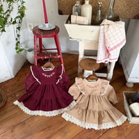 [予約] Bouquet Dress/ marron