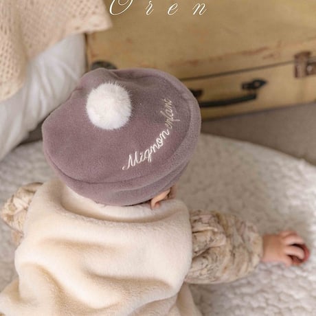 [予約] Brielle Baby Puffer Dress/ OREN by Hibyebebe