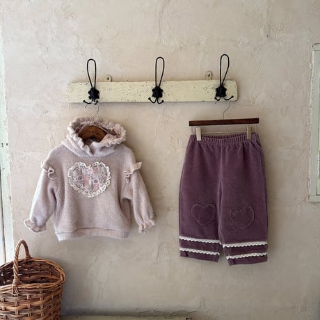 [予約] Heart Pants/ marron