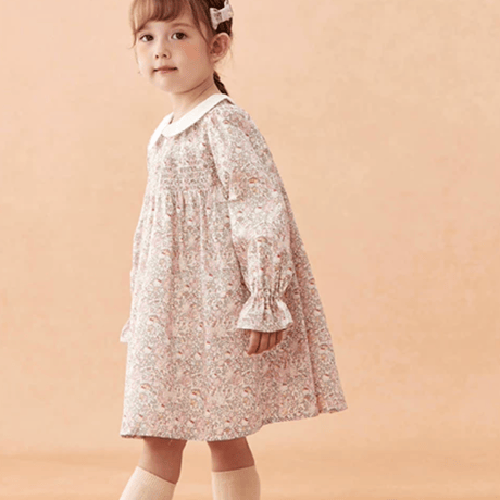 [予約] Petit Garden Smocked Dress