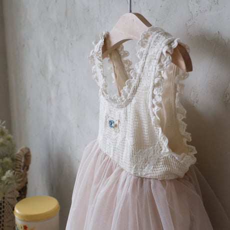 [予約] Sorbet dress/ Puella FLO