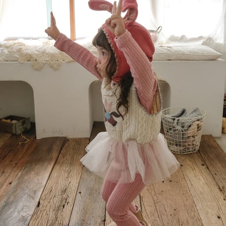 [予約] Pony vest/  Puella FLO