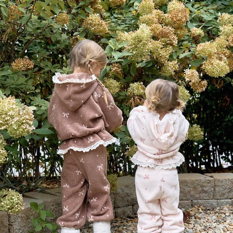 [予約] Ribbon Pants/ marron