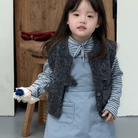 [予約] Sky suspender dress / aiai
