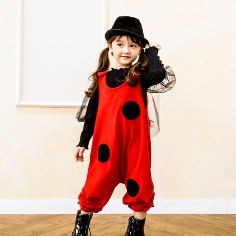 [予約] Ladybug overalls/ Mini Recipe