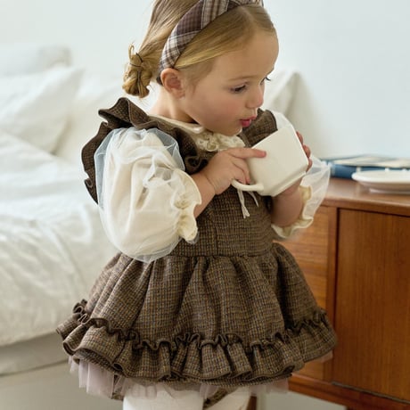 [予約] Anne Blouse/ marron