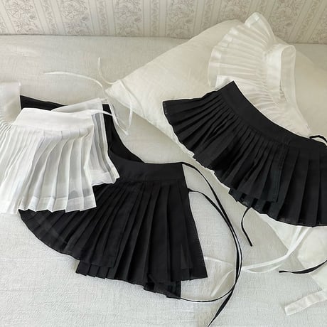 [予約] Layered Pleated Apron (kids) / Monbebe