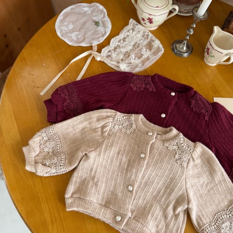 [予約] Monica cardigan/ marron