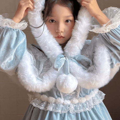 *맨밑 두가지는10000엔임 ~*[予約] Winter Fairytale Cape | 7 Colors