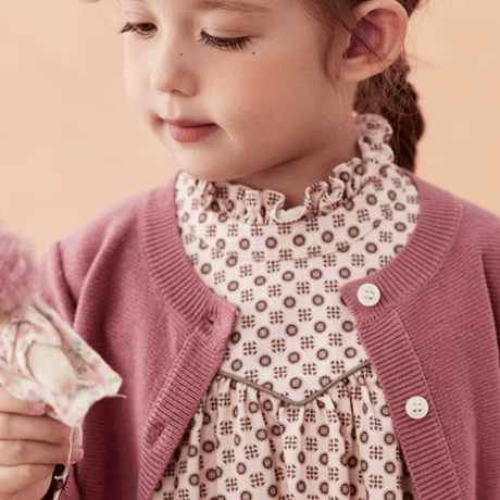 [予約] Petit Cherry Knit Cardigan