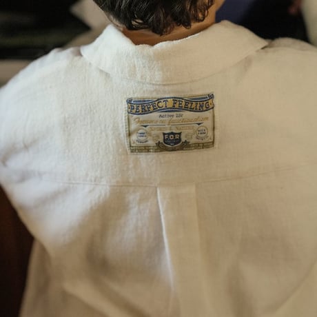 [予約] Edwin Embroidered Shirt/ OREN by Hibyebebe