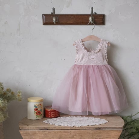 [予約] Sorbet dress/ Puella FLO