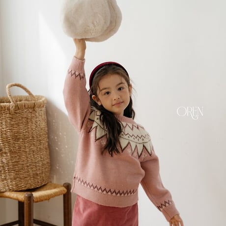 [予約] Bella Embroidered Culottes Pants/ OREN by Hibyebebe