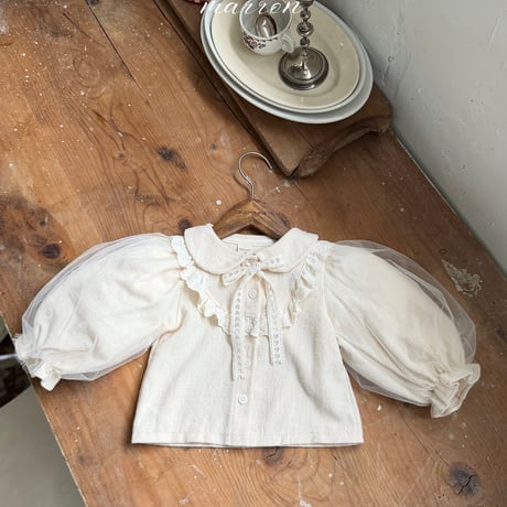 [予約] Anne Blouse/ marron