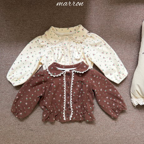 [予約] Mary Blouse/ marron