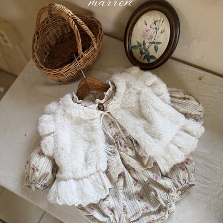 [予約] Happy Suit (brooch not included)/ marron
