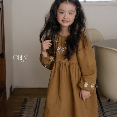 [予約] Dore Fleur dress/ OREN by Hibyebebe