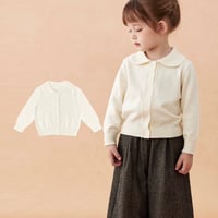 [予約] Soft Peter Pan Wool Knit Top