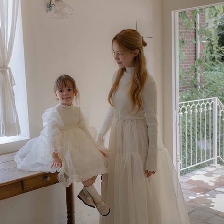 [予約] Severin Organza Dress (Mom) / OREN by Hibyebebe