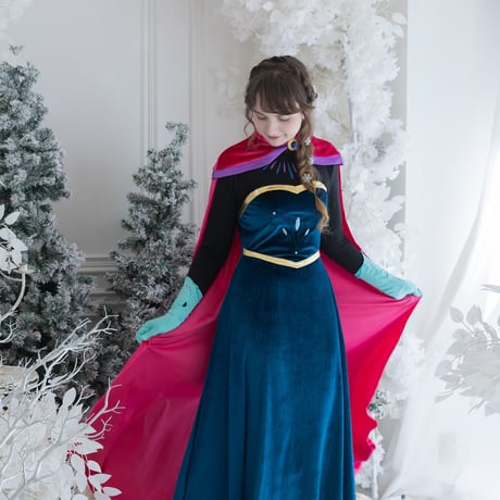 [予約] Nordic Winter Journey Dress_3-Piece Set (Adult) (& Hairpin)