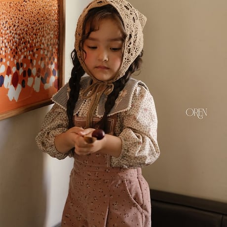 [予約] Rosetta Blouse/ OREN by Hibyebebe