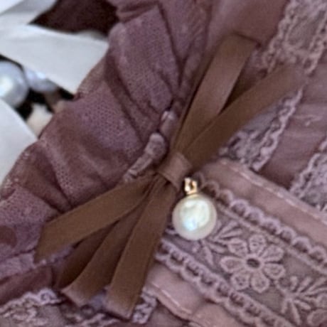 [予約] Nook brooch / marron