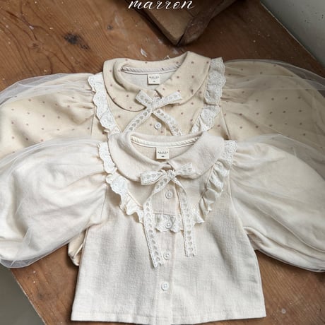 [予約] Anne Blouse/ marron