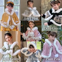 [予約] Winter Fairytale Cape | 7 Colors