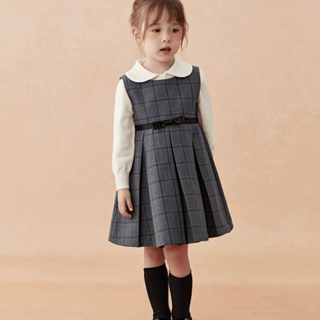 [予約] Classic Academy Check Dress