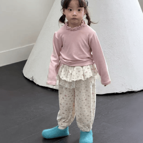 [予約] Soft Frill T-Shirt/ aiai