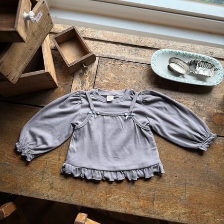 [予約] Shushu T-shirt/ marron
