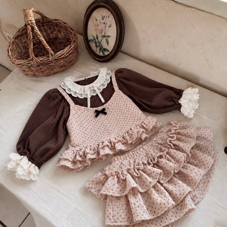 [予約] Shasha Sleeveless Top/ marron
