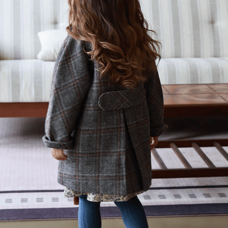 [予約] Heritage Grey Check Coat