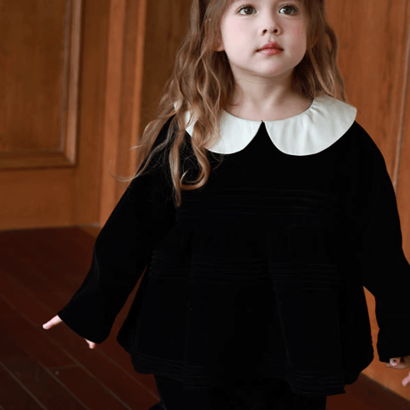 [予約] Storybook Collar Top & Shorts Set