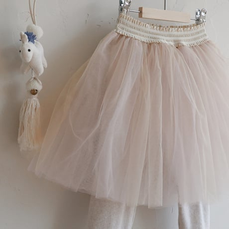 [予約] Moen tulle skirt leggings/ Puella FLO