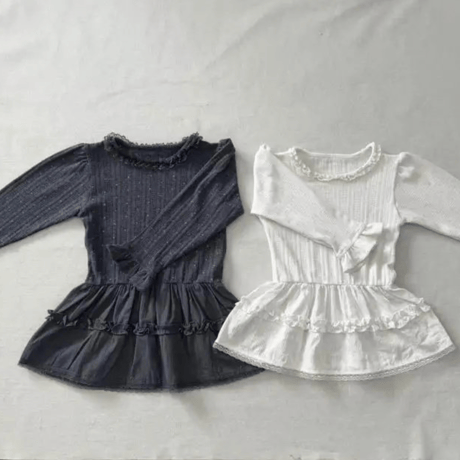 [予約] Monet Ruffle Dress/ aiai