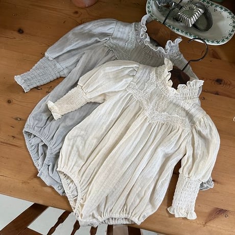 [予約] Riel lace suit/ OREN by Hibyebebe