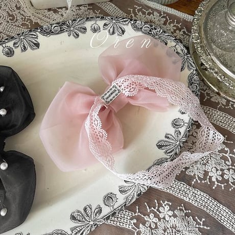 [予約] Marianne Pearl Headband / OREN by Hibyebebe
