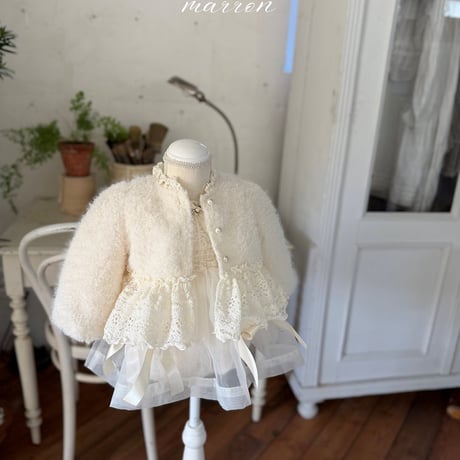 [予約] Candy Apron/ marron