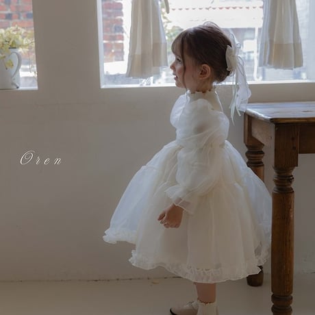 [予約] Severin Organza Dress / OREN by Hibyebebe